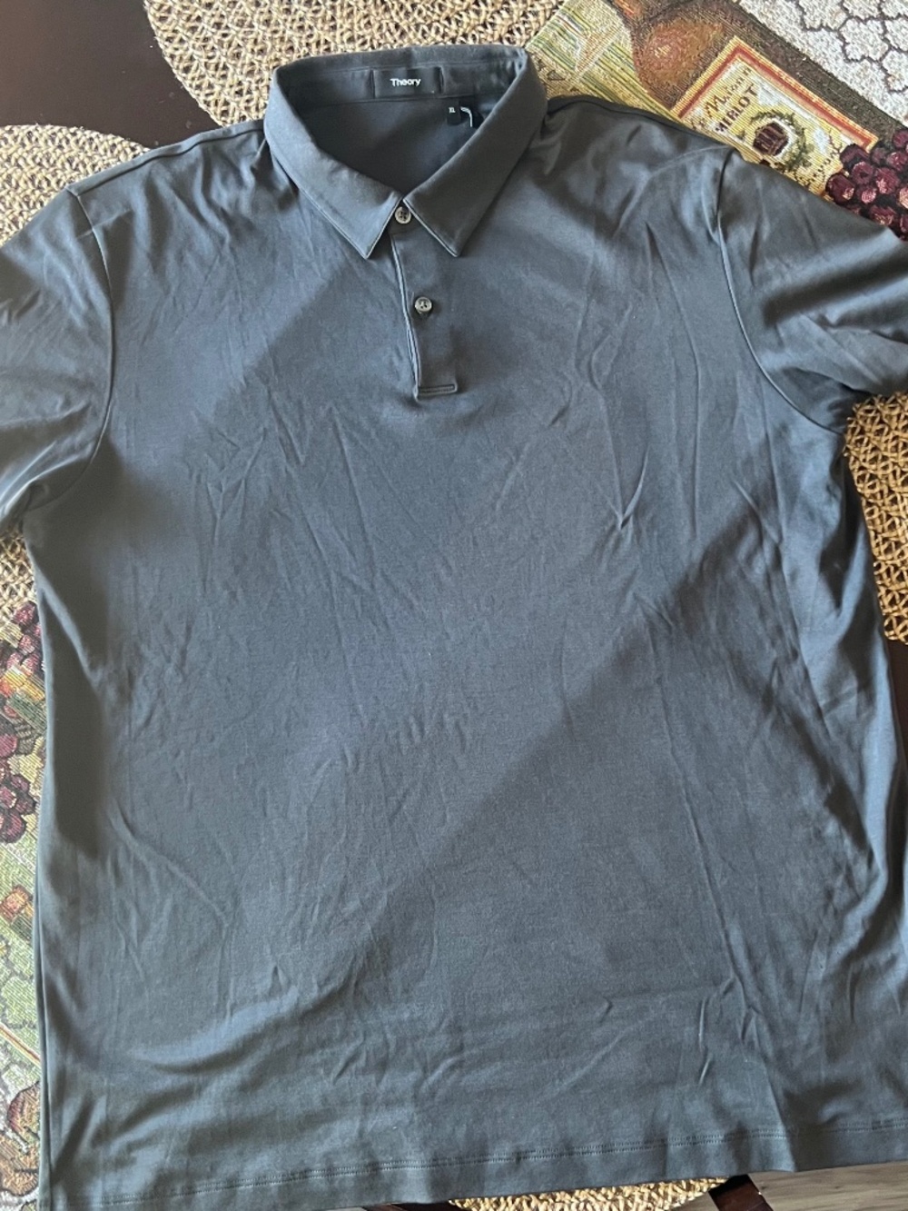 Theory/XL/Grey polo Shirt